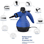 Amazon.com: Comforday Handheld Pressurized Steam Cleaner- Multi- Purpose Steamer with 9-Piece Accessories Steam Cleaning Machine for Stain Removal, Curtains, Car Seats, Floor, Window: Home & Kitchen