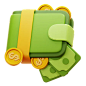 WALLET  3D Icon