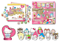 Hello Kitty Stationery : Creating social stationery items and designing from the ©Hello Kitty style guides on product for mass market.