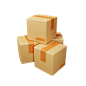 Packages  3D Icon