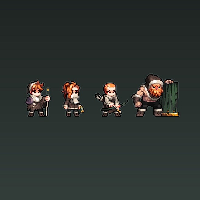 Pixelart 字符 class.1