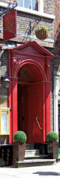 Red Door, York, North Yorkshire, England