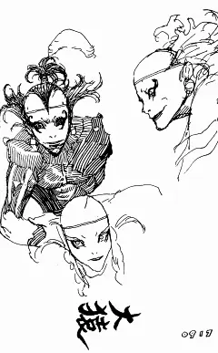 寺田克也速写作品集人物速写来自cgbook.cn (918)
