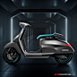 Photo by AutoConception.com on November 08, 2023. May be an image of motorcycle, scooter, wheel and text.