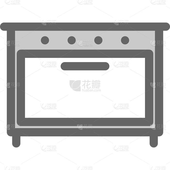 ICON-生活用品icon-SVG-燃气灶