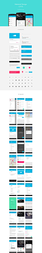 Android Material Design UI Kit