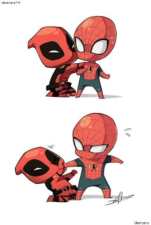 Deadpool vs Spider-M...