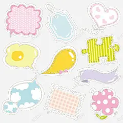 卡通边框花边高清素材 元素 页面网页 平面电商 创意素材 png素材