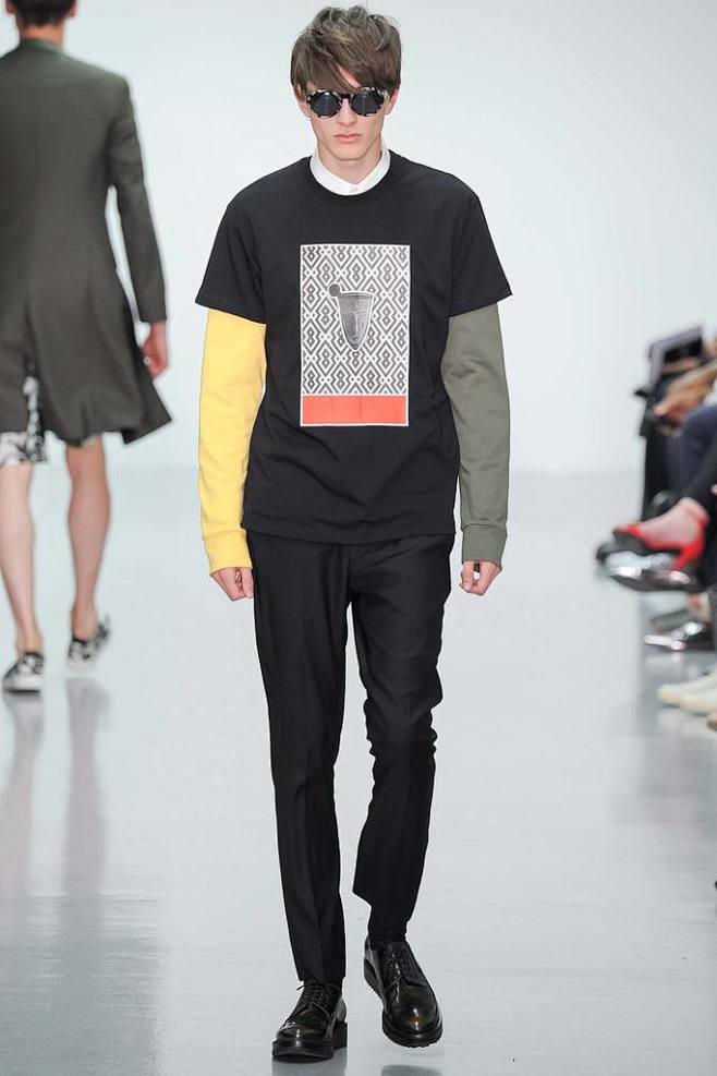 A. Sauvage 2015 春夏男装...