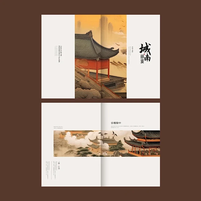 太好看了吧？古风画册设计排版 - 小红书