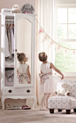 Playing dress up is more fun with a wonderfully Italian-made armoire for your little girl. HomeDecorators.com: