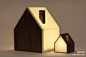 大小房子感应台灯 分割两地创意趣味台灯设计 http://www.sinansj.com/