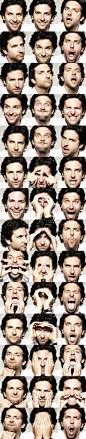 Expresiones faciales (Bradley Cooper, modelo)