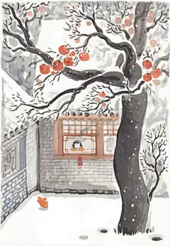 《小小胡同》 ~ 【插画师@肚子杜杜的插画作品欣赏】