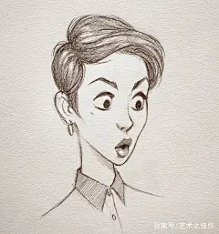 欧美卡通人物线稿