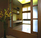 小户型76平方米三室二厅现代日式风格家居书房书桌榻榻米花瓶装修效果图