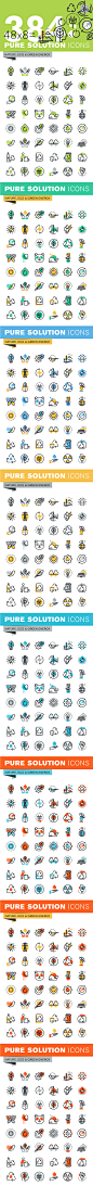 Set of Thin Line Icons of Environment : If you are interested in buying my work, please visit:http://www.shutterstock.com/gallery-952621p1.htmlhttp://graphicriver.net/user/PureSolution
