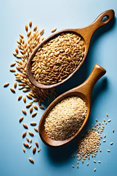 大麦成熟杂粮粗粮摄影图图片