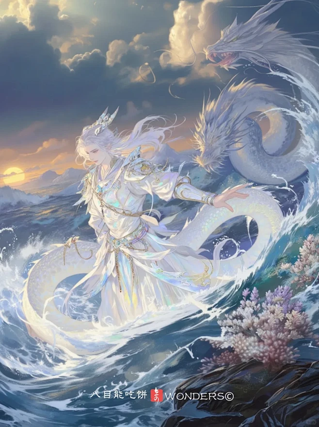 四海龙王|东海敖广·就是这个爹味爽 ´ω` -花瓣网