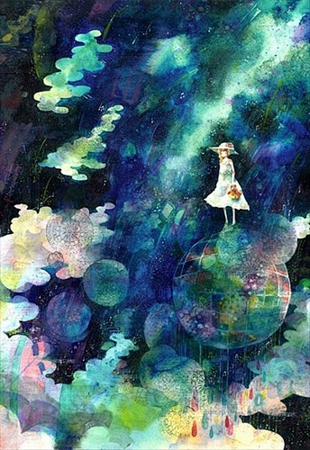 唯美意境插画欣赏