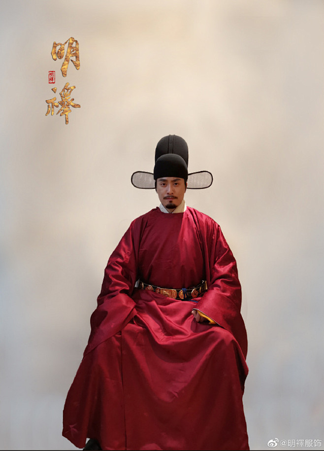 【明襗服饰】男装汉服，宋代款圆领袍可做成宋公服