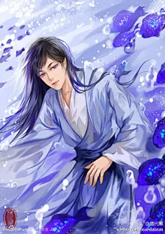 【插画大师】 ┇雪 代 薰┇_看图_古装手绘美女图片吧_百度贴吧