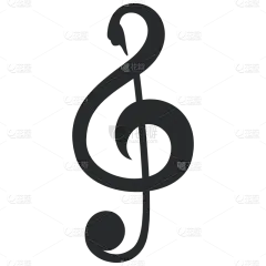 手绘-音符元素贴纸SVG-6