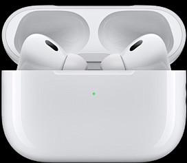 AirPods Pro 2 装在充电盒内