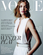 Vogue Korea December 2013 Arizona Muse #杂志封面# #平面设计# #排版#