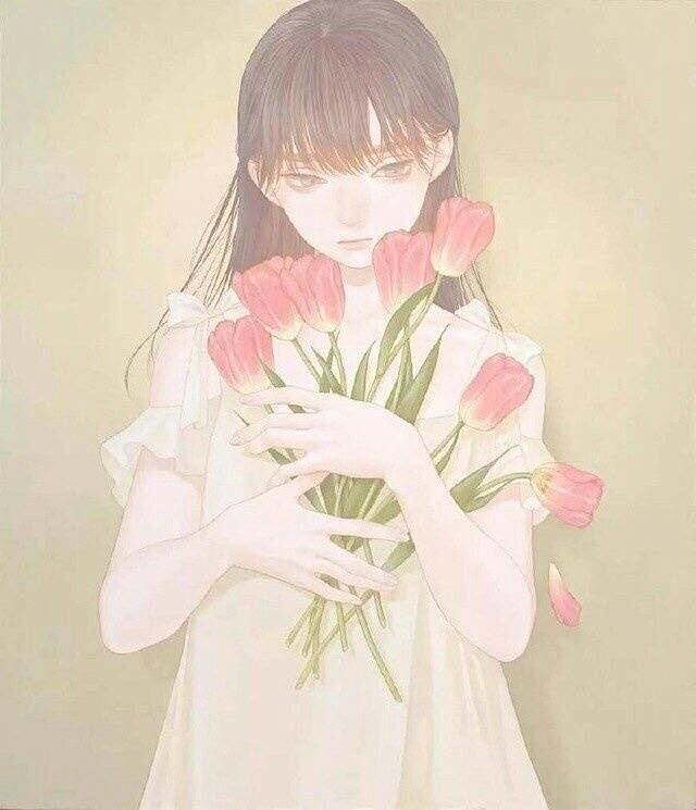 花与女孩