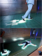 Sensacell Interactive Dance Floor: 