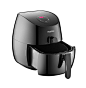 Amazon.com: AIGEREK ARK-200BE Digital Healthy Airfryer, Electric Oil Free Power Air Fryer with Fried Air, Up to 80% Less Fat, Smart Touch Screen, Accurate Temperature Control, Black, 3.2-Liter: Kitchen & Dining