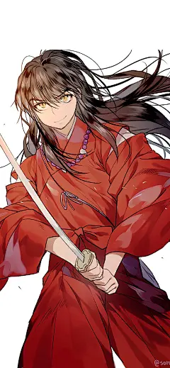 犬夜叉创意手绘高清手机壁纸