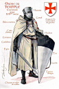 Knights Templar, 13th century The Poor Fellow-Soldiers of Christ and of the Temple of Solomon Active: c. 1118–1314 Allegiance: The Pope