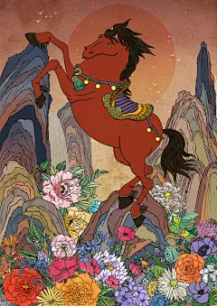 十二生肖 马
