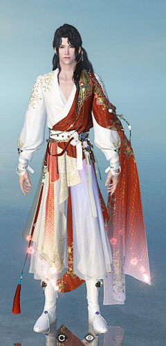 最初单纯采集到衣服