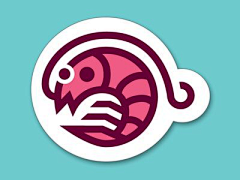 素本视觉采集到标志LOGO-海洋元素