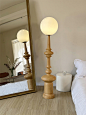意大利复古罗马客厅落地灯卧室设计师高级感沙发装饰中古立式台灯-tmall.com天猫