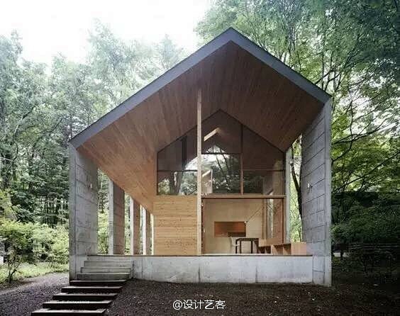 【建筑·现代坡屋顶情节…】#设计图舍-建...