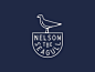 Nelson The Seagull bird badge mark branding signage cafe vancouver seagull