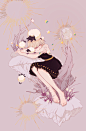 安睡吧_万那__插画师作品_涂鸦王国gracg.com