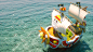 Mundo Estranho magazine - On board the Thousand Sunny : A detailed look on the various parts of the Thousand Sunny ship from the One Piece anime.