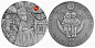 白俄罗斯 2008年 世界童话 图兰朵 宝石镶嵌仿古纪念银币-淘宝网