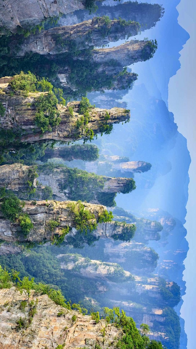 张家界国家森林公园，中国湖南省 (© a...