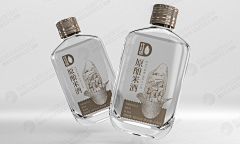 遇Jane采集到白酒包装