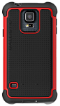Amazon.com: Ballistic Tough Jacket Case for Samsung Galaxy S5 - Retail Packaging - Black/Red: Cell Phones & Accessories