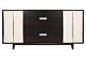 One Kings Lane - Black, White  Gold - Cooper Dresser: One Kings Lane - Black, White  Gold - Cooper Dresser