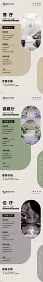 婚宴套餐系列海报-源文件