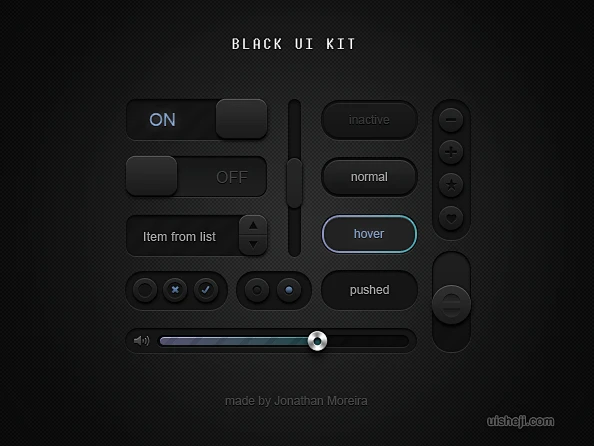 black_ui_kit.png-花瓣网