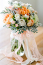 Wedding Bouquet Recipe ~ A Pretty Spring Bouquet of Roses